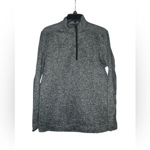 Telluride Clothing‎ Company Gray And Black Quarter Zip Pullover Size Medium